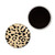 Leopard Print - Button Badge Fridge Magnet