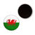 Wales Flag - Button Badge Fridge Magnet