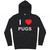 I Love Pugs - Hoodie I Love Pugs - Hoodie