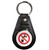 No Drinking Water - Plastic Medallion Key Ring No Drinking Water - Plastic Medallion Key Ring