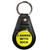 I Agree With Nick - Plastic Medallion Key Ring