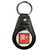 Fire Hose - Plastic Medallion Key Ring