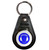 Ear Protection - Plastic Medallion Key Ring