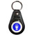 Respiratory - Plastic Medallion Key Ring