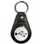 USB Logo - Plastic Medallion Key Ring