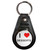 I Love Desserts - Plastic Medallion Key Ring