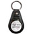 I Run With Vampires - Plastic Medallion Key Ring
