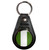 Nigeria Flag - Plastic Medallion Key Ring