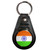 India Flag - Plastic Medallion Key Ring India Flag - Plastic Medallion Key Ring