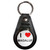 I Love Magaluf - Plastic Medallion Key Ring