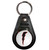 Lightning Bolt Black - Plastic Medallion Key Ring Lightning Bolt Black - Plastic Medallion Key Ring