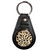 Leopard Print - Plastic Medallion Key Ring Leopard Print - Plastic Medallion Key Ring