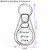 Ctrl Alt Del - Fuck It - Plastic Medallion Key Ring Ctrl Alt Del - Fuck It - Plastic Medallion Key Ring