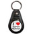 I Love Super Heroes - Plastic Medallion Key Ring I Love Super Heroes - Plastic Medallion Key Ring