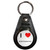 I Love Photography - Plastic Medallion Key Ring