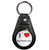I Love Butterflies - Plastic Medallion Key Ring I Love Butterflies - Plastic Medallion Key Ring