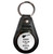Keep Calm and Rock On - Plastic Medallion Key Ring