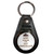 Keep Calm and Eat Chocolate - Plastic Medallion Key Ring