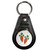 Carrots - Plastic Medallion Key Ring