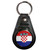 Croatia Flag - Plastic Medallion Key Ring Croatia Flag - Plastic Medallion Key Ring