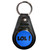 LOL! Laugh Out Loud! - Plastic Medallion Key Ring