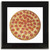 Pepperoni Pizza - Square Glass Coaster