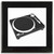 DJ Decks - Square Glass Coaster