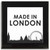 Made in London - Square Glass Coaster