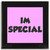 Im Special - Square Glass Coaster