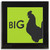 Big Cock - Square Glass Coaster Big Cock - Square Glass Coaster