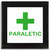 Paraletic - Square Glass Coaster