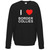 I Love Border Collies - Sweater I Love Border Collies - Sweater