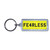 FEARLESS - UK Number Plate Key Ring