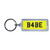 BABE - UK Number Plate Key Ring BABE - UK Number Plate Key Ring