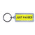 JUST PASSED - UK Number Plate Key Ring