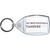 My Best Friend is a Vampire - Clear Plastic Key Ring Size Choice New