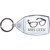 Mrs Geek - Clear Plastic Key Ring Size Choice New