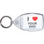 I Love Your Dad - Clear Plastic Key Ring Size Choice New