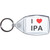 I love IPA - Clear Plastic Key Ring Size Choice New