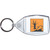 Enviromental Hazard - Clear Plastic Key Ring Size Choice New Enviromental Hazard - Clear Plastic Key Ring Size Choice New