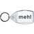 Meh - Clear Plastic Key Ring Size Choice New Meh - Clear Plastic Key Ring Size Choice New