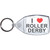 I Love Roller Derby - Clear Plastic Key Ring I Love Roller Derby - Clear Plastic Key Ring