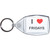 I Love Fridays - Clear Plastic Key Ring Size Choice New