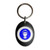 Respiratory - Plastic Oval Key Ring