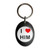 I love Him - Plastic Oval Key Ring I love Him - Plastic Oval Key Ring