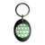Anchor Green Pattern - Plastic Oval Key Ring Anchor Green Pattern - Plastic Oval Key Ring