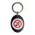 No Food or Drink - Plastic Oval Key Ring No Food or Drink - Plastic Oval Key Ring