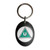 U Certificate - Plastic Oval Key Ring U Certificate - Plastic Oval Key Ring