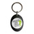 Zombies Just Want Hugs - Plastic Oval Key Ring