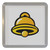 Fruit Machine Bell - Plastic Tea Coaster / Beer Mat Fruit Machine Bell - Plastic Tea Coaster / Beer Mat
